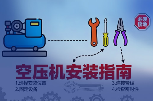 空压机安装步骤与注意事项，保障设备稳定运行